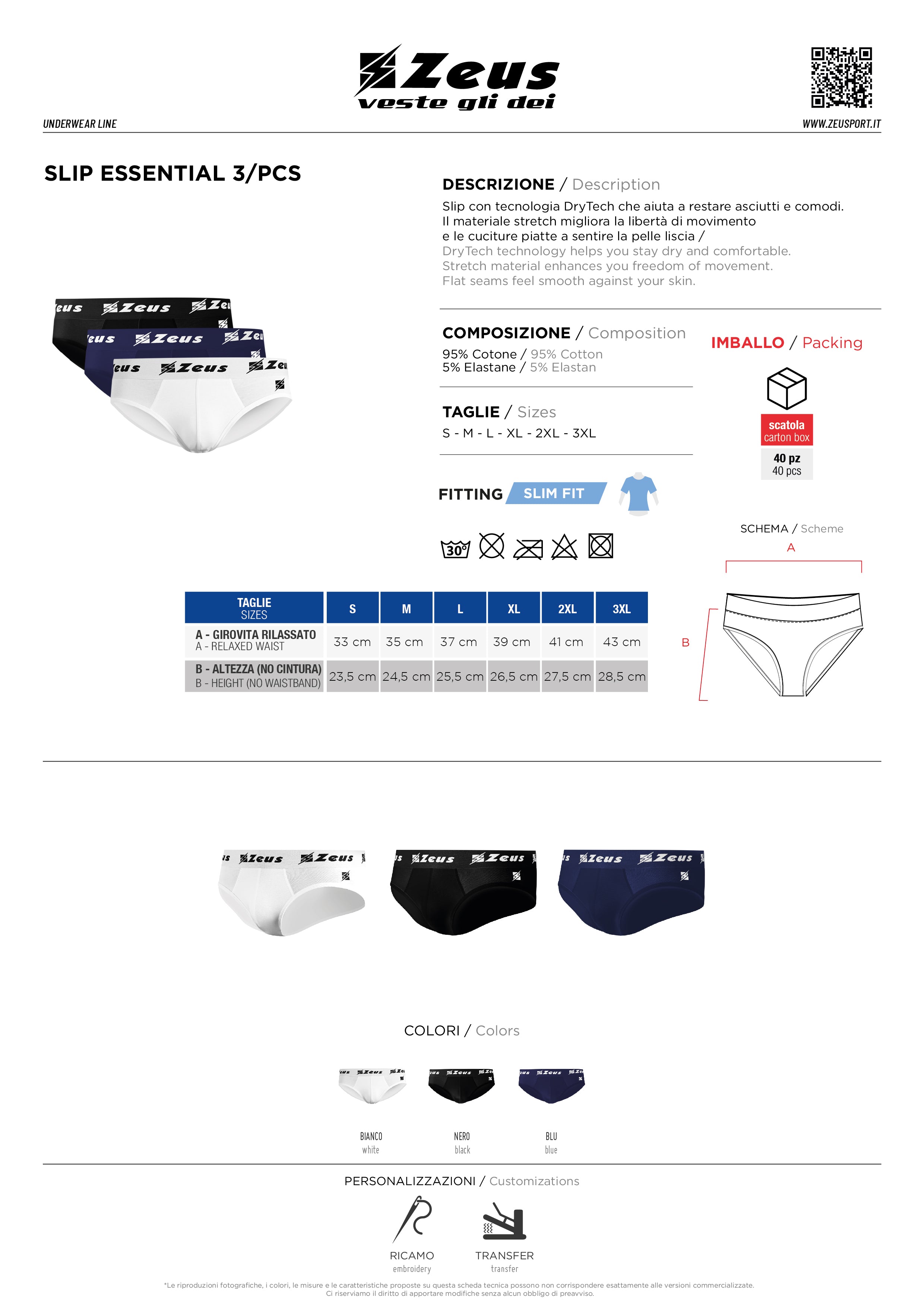 Herrenslip Essential