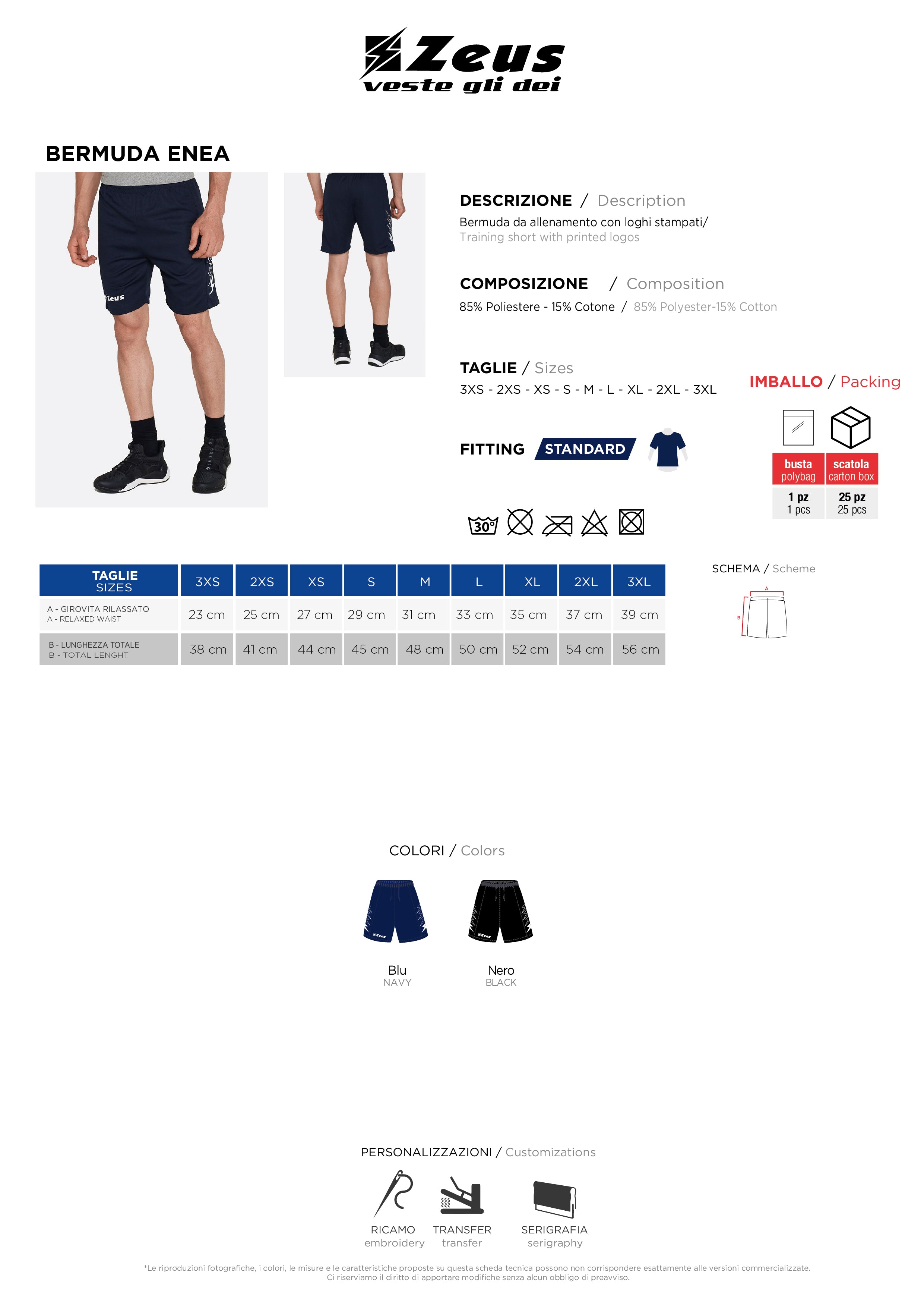 Kurze Hose Bermuda Enea