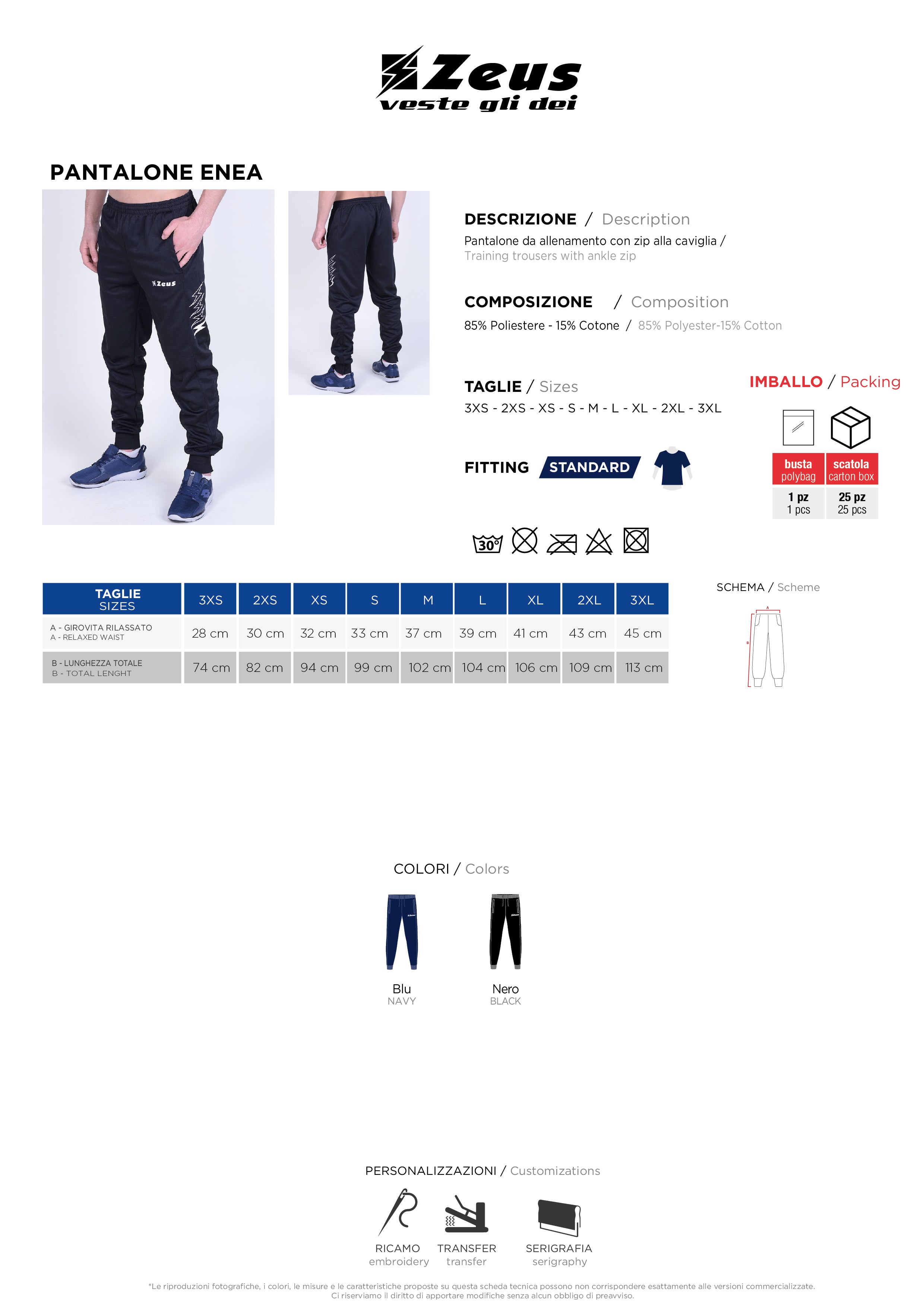 Lange Hose Pantalone Enea