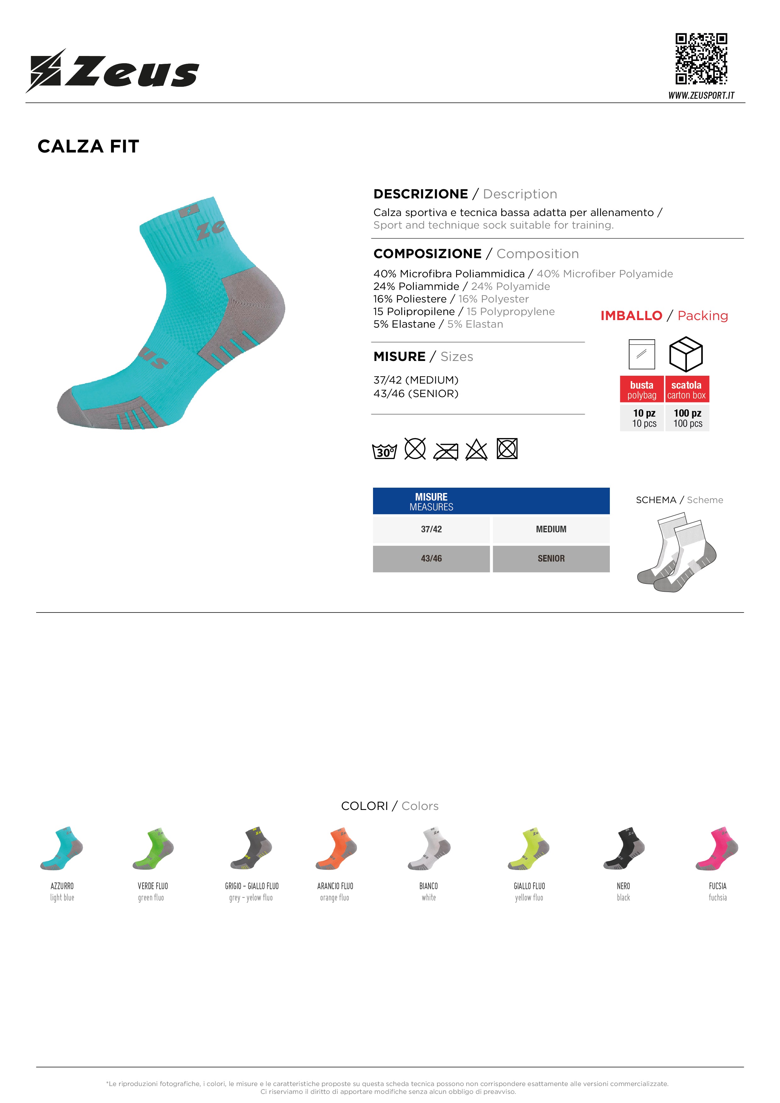Socken Calza Fit