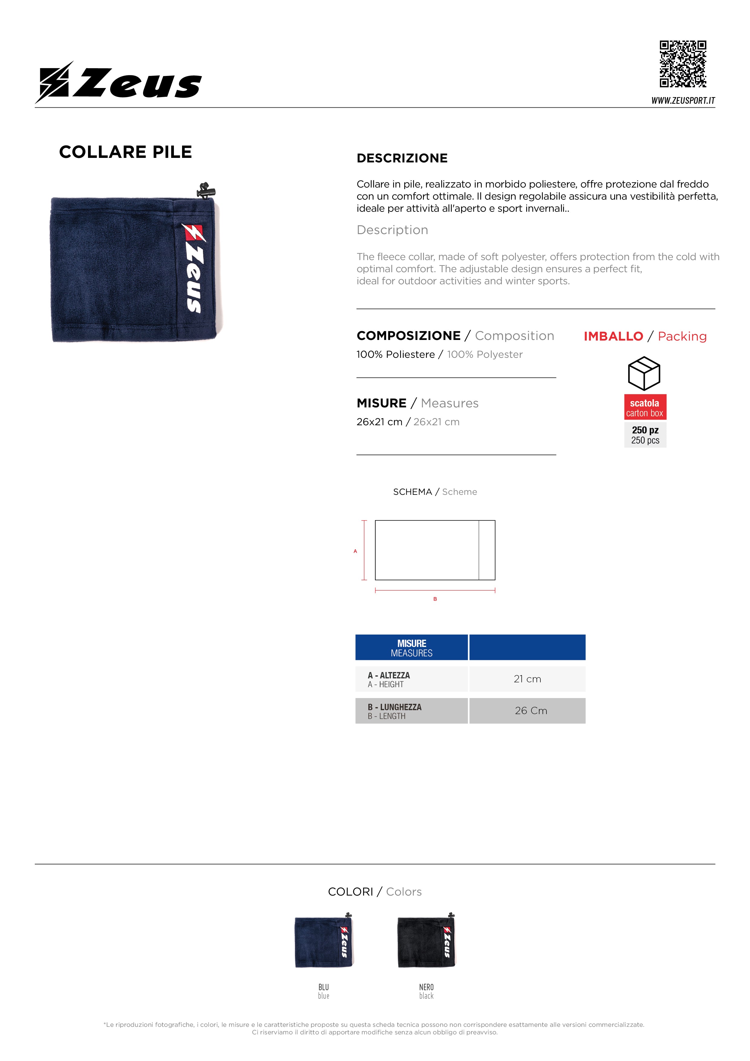 Fleece-Kragen Collare Pile