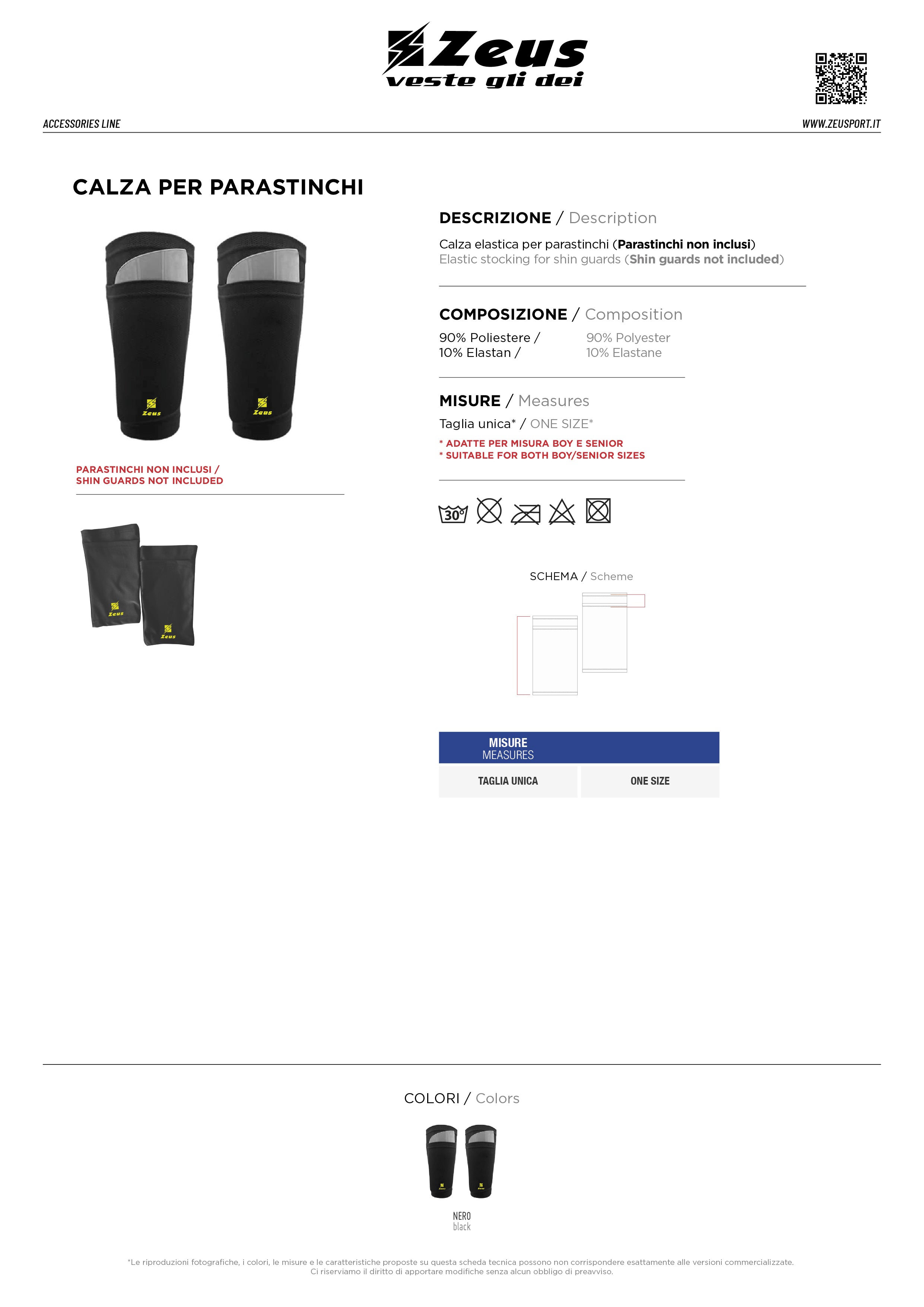 Stegstutzen Calza Parastinchi