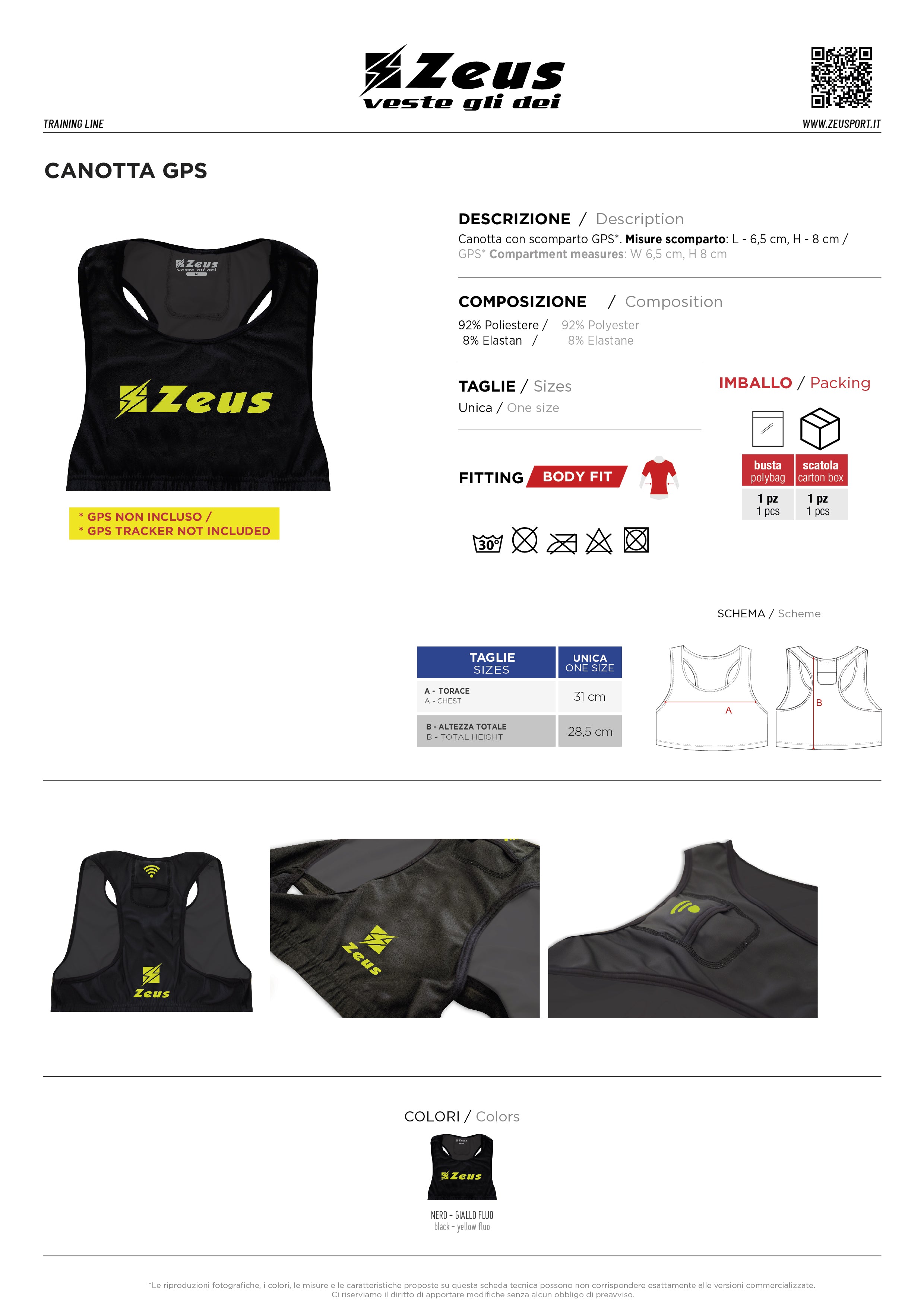 Haltungstrainer Canotta GPS