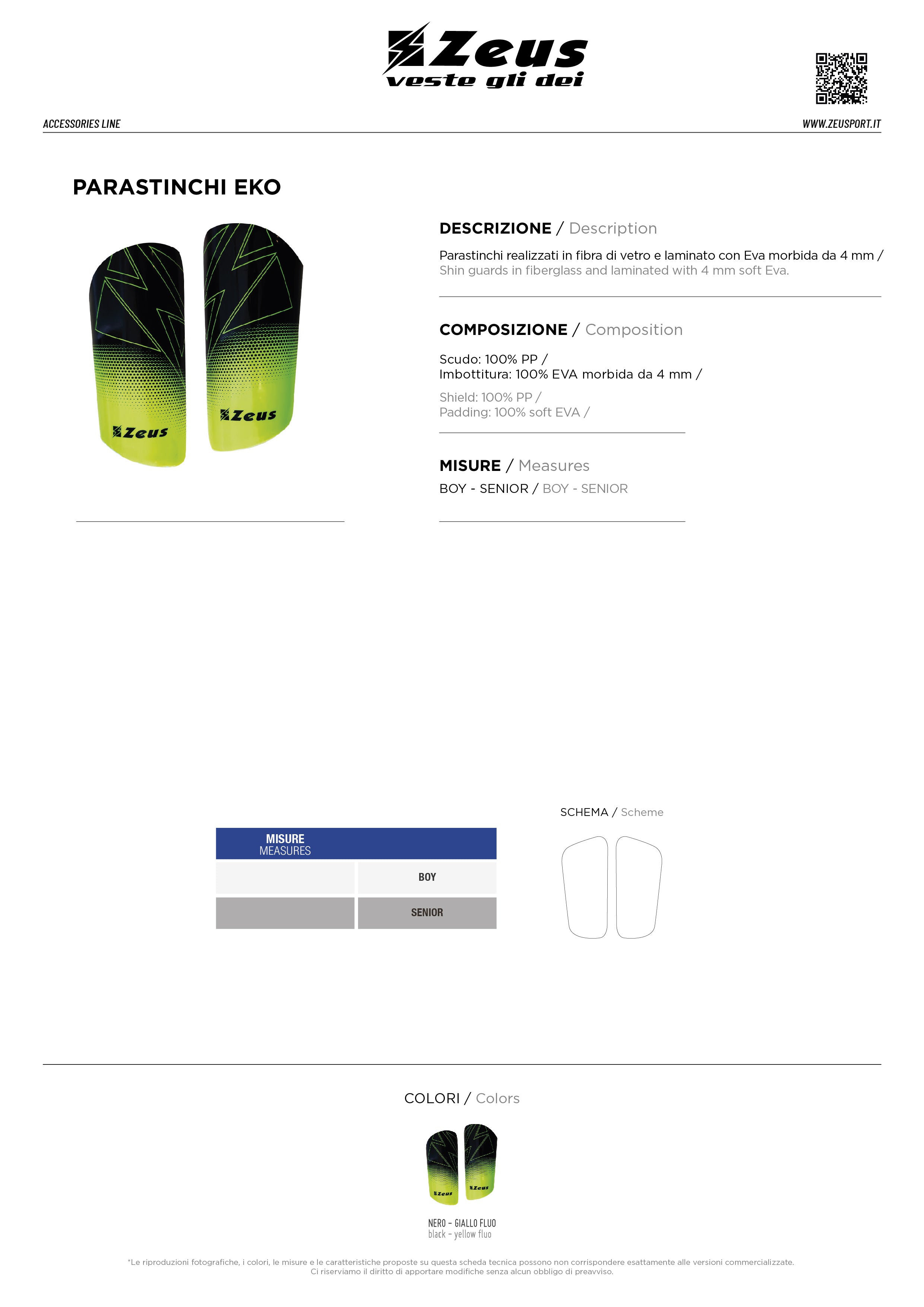 Schienbeinschoner Parastinchi Eko