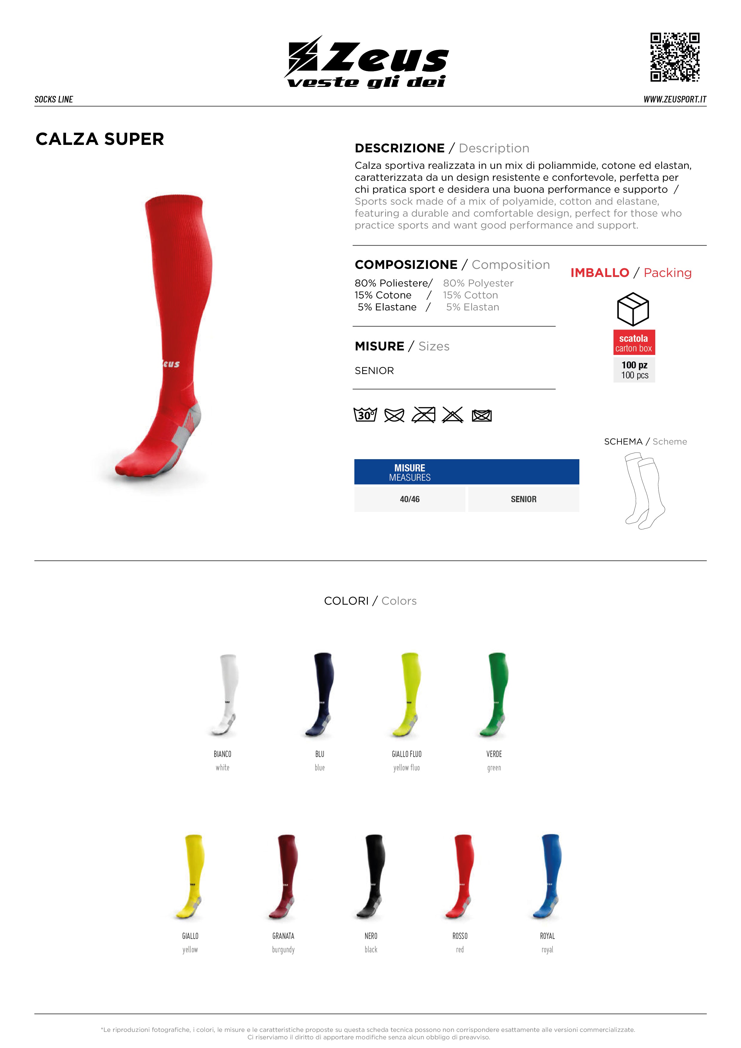 Stutzenstrümpfe Calza Super