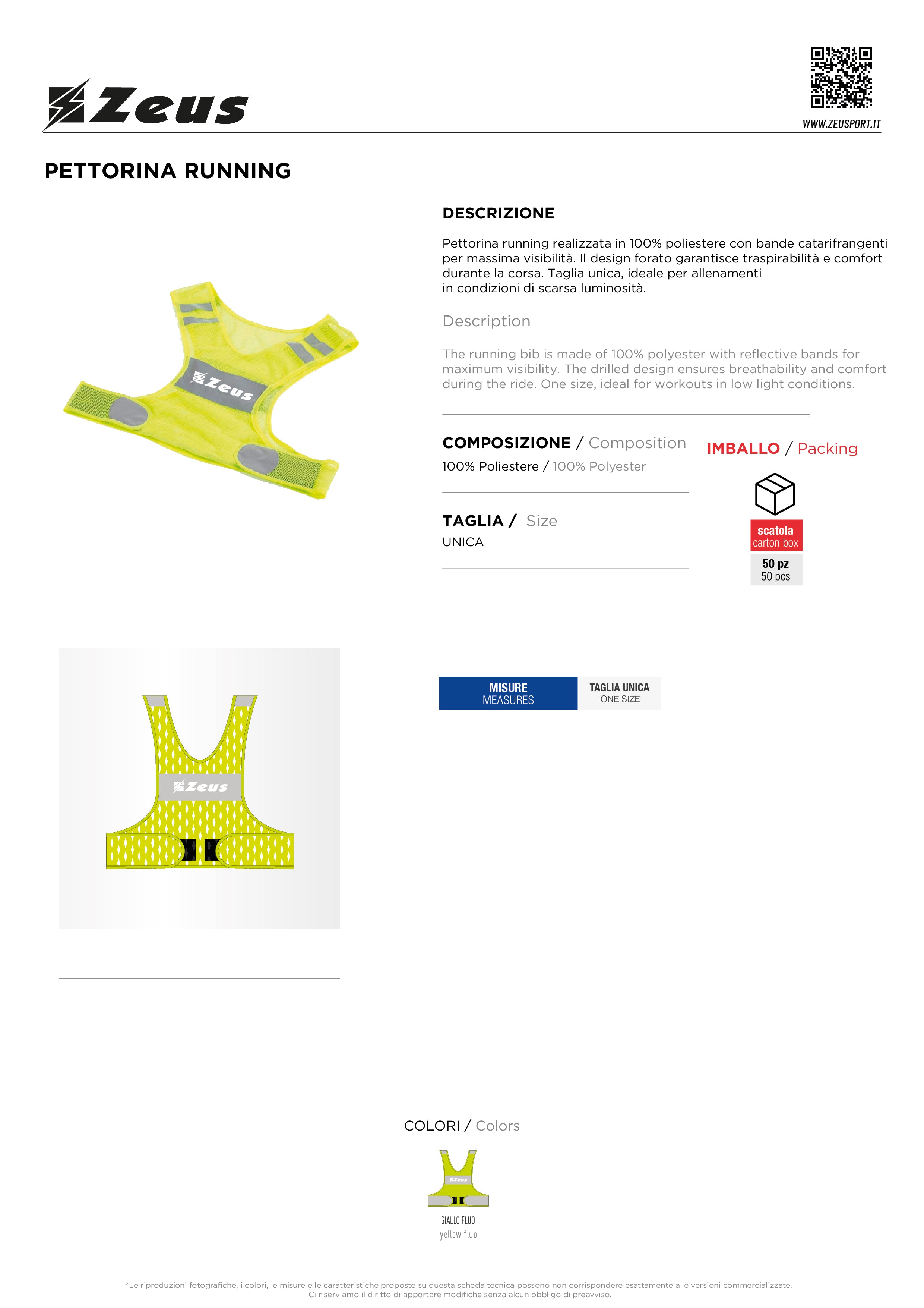 Haltungstrainer Pettorina Running