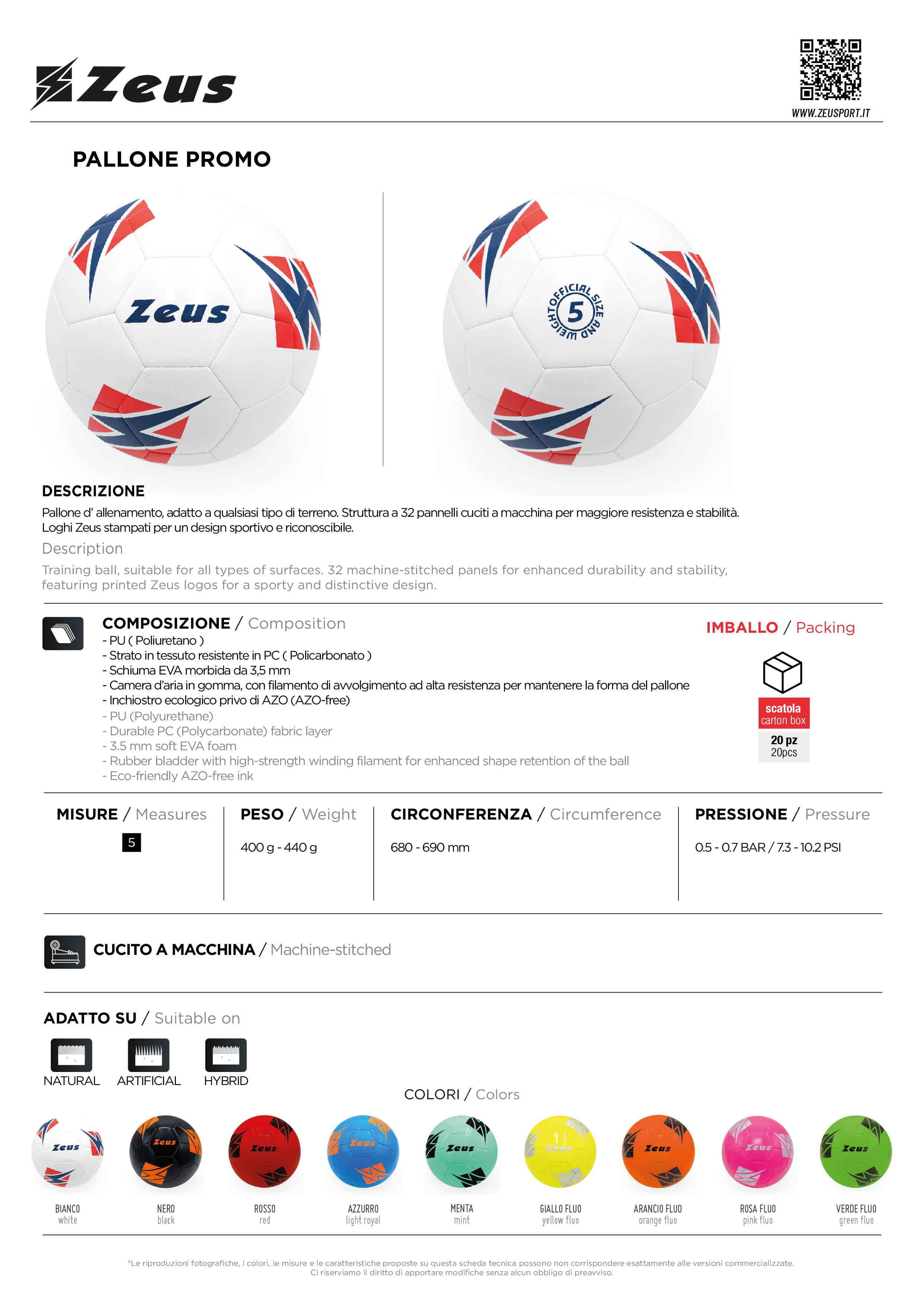 Fußball Pallone Promo
