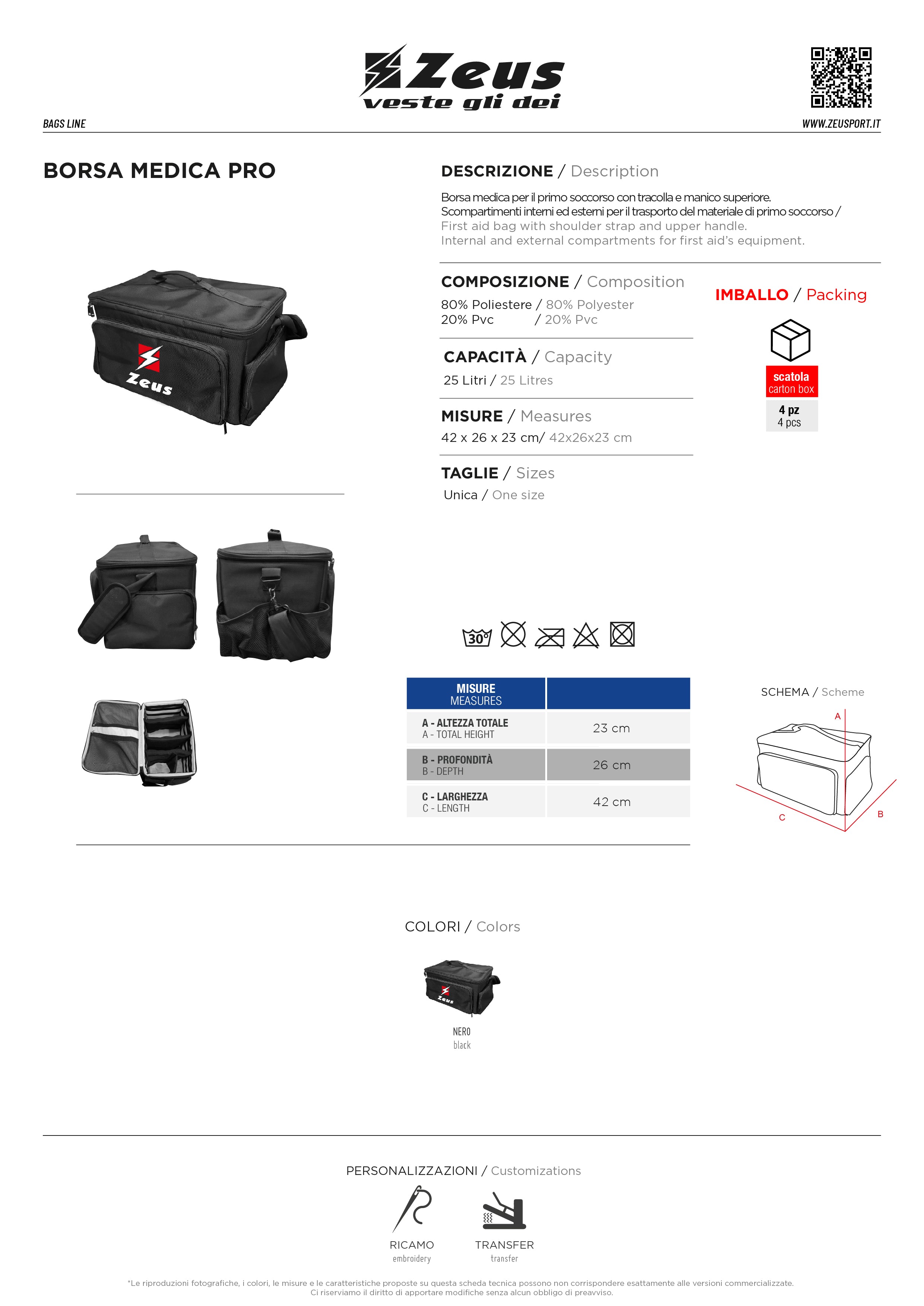 Medizintasche Borsa Medica Pro