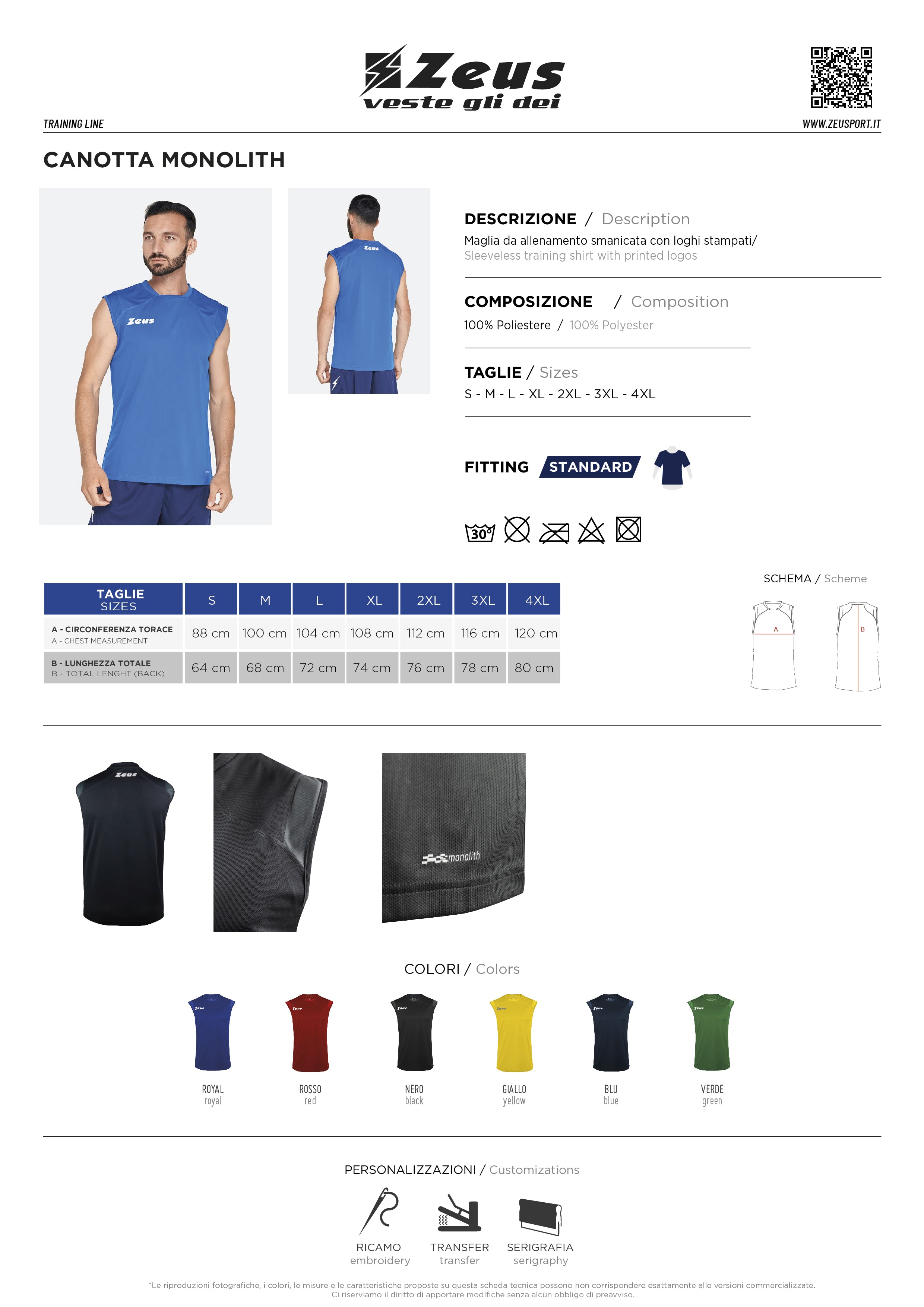 Tank-Top Canotta Monolith