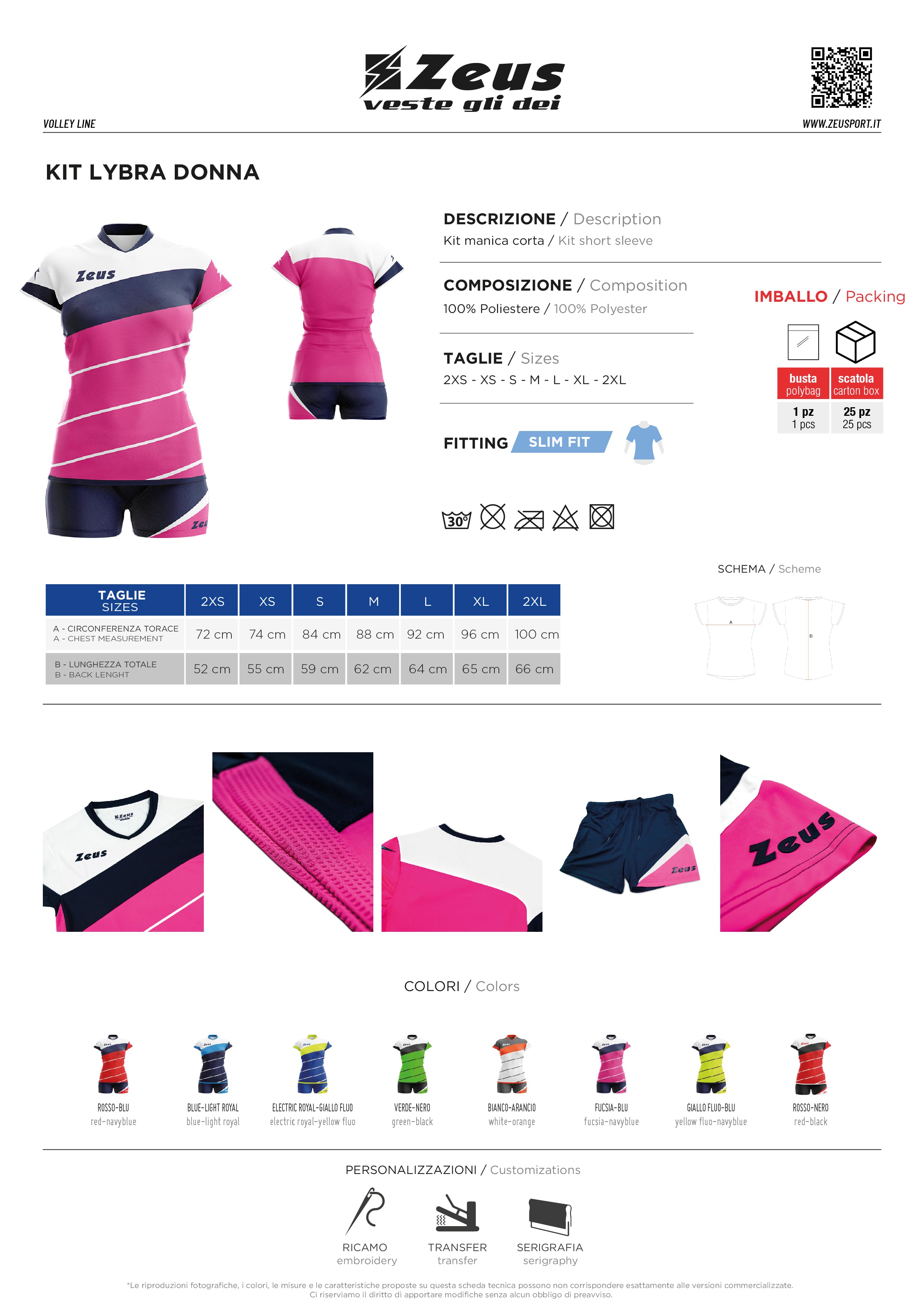 Kit Lybra Donna Damen