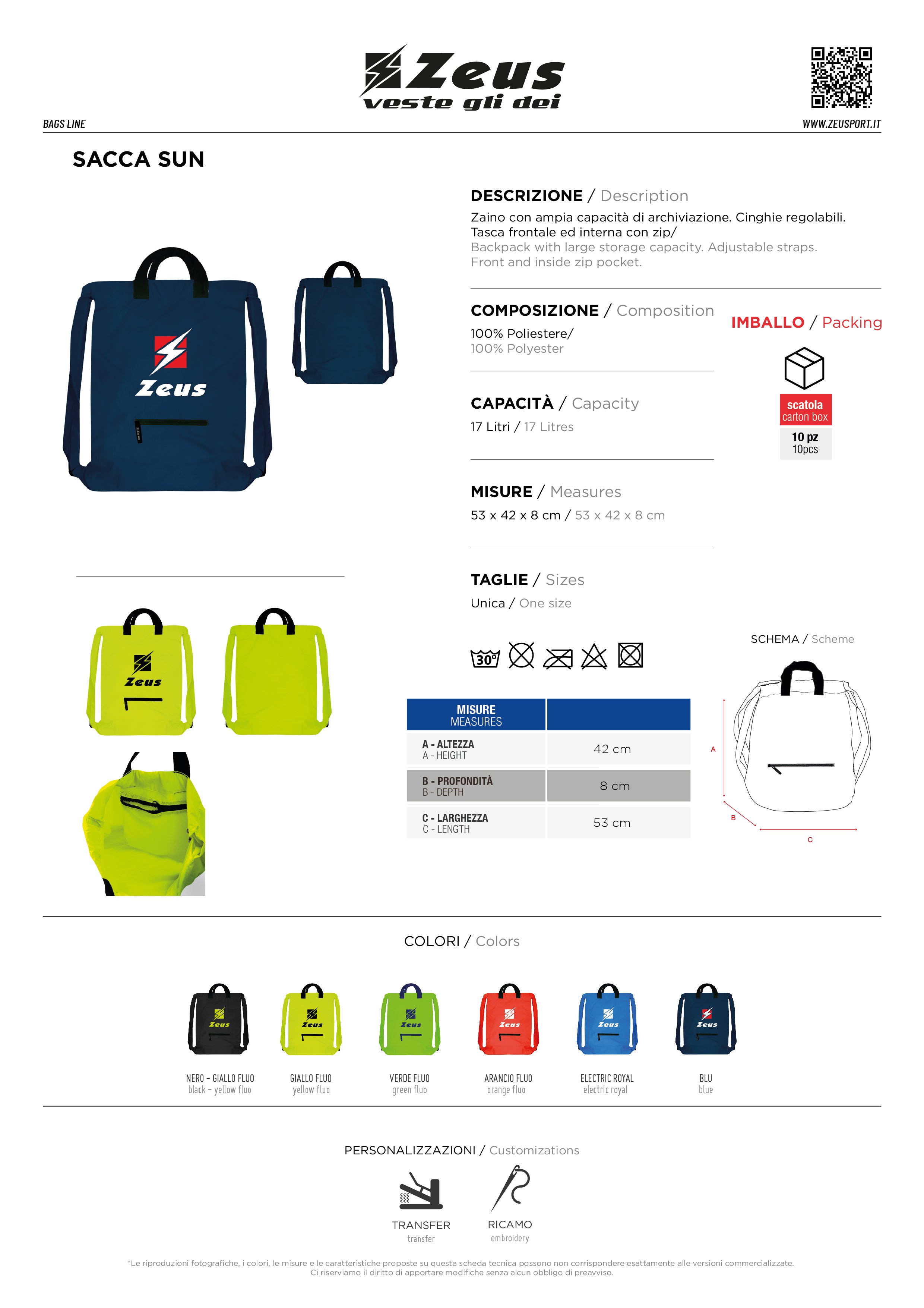 Handtasche Sacca Sun