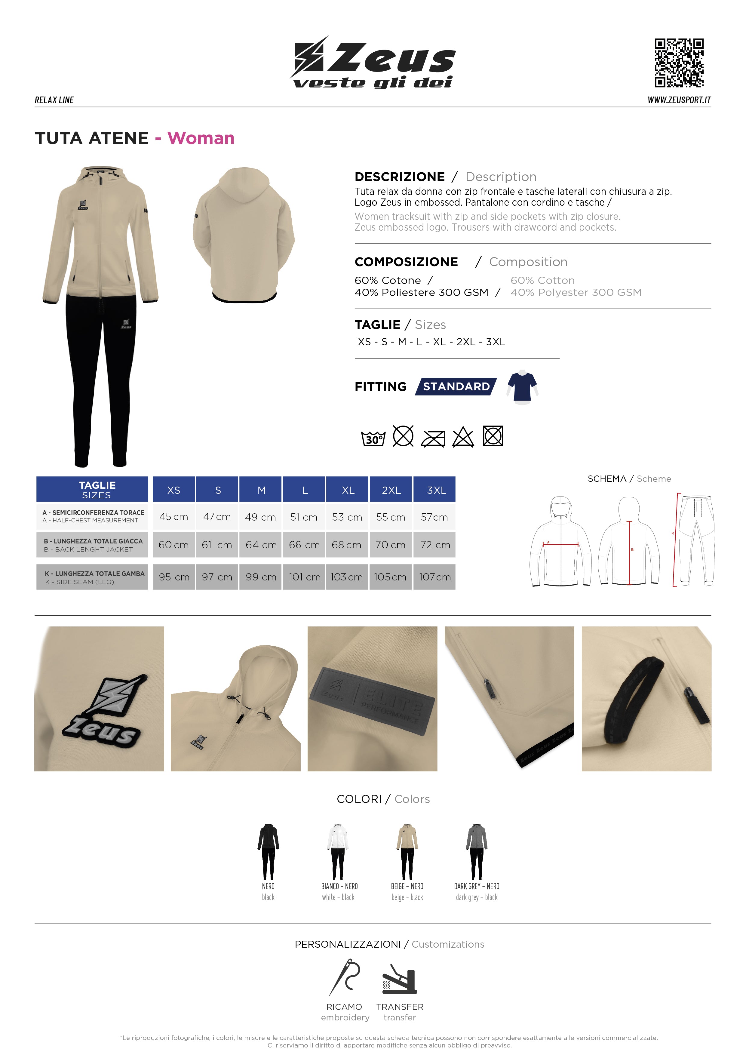 Trainingsanzug Tuta Atene