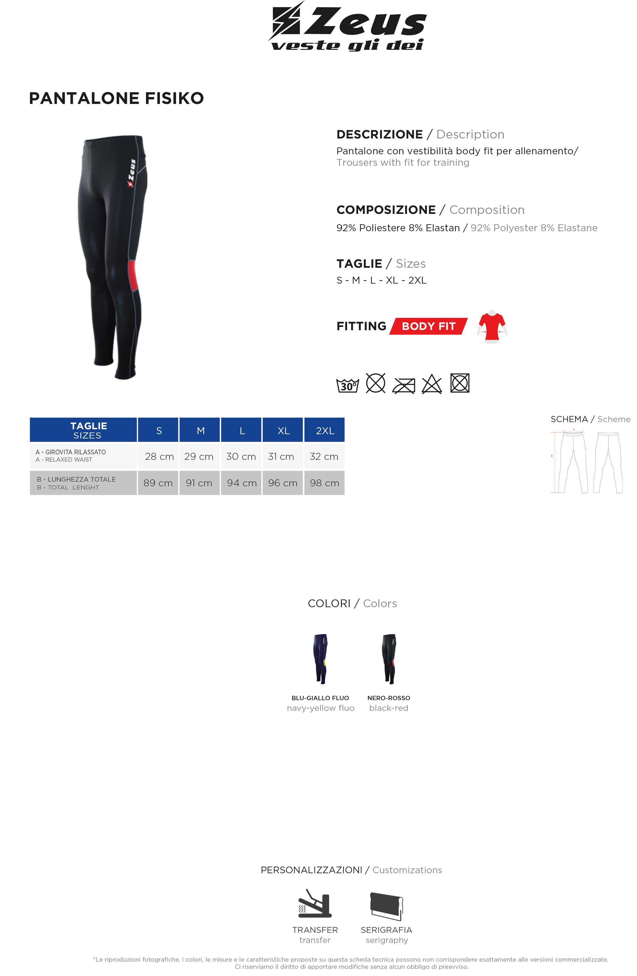 Lange Hose Pant Fisiko