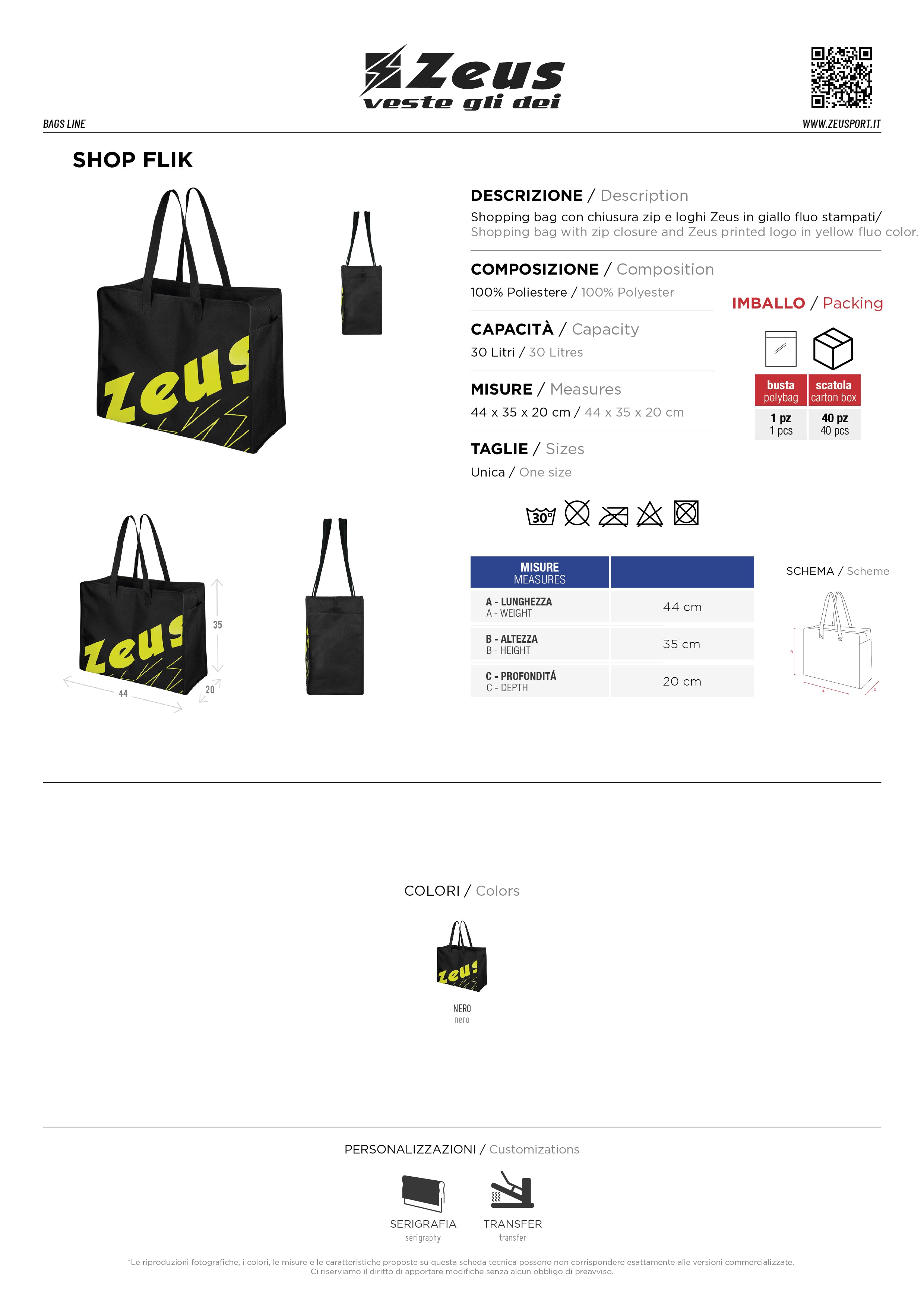 Einkauftasche Shop Flik